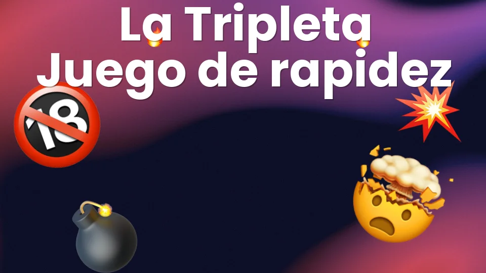 La Tripleta: el juego de rapidez que deja a todos en shock ?
