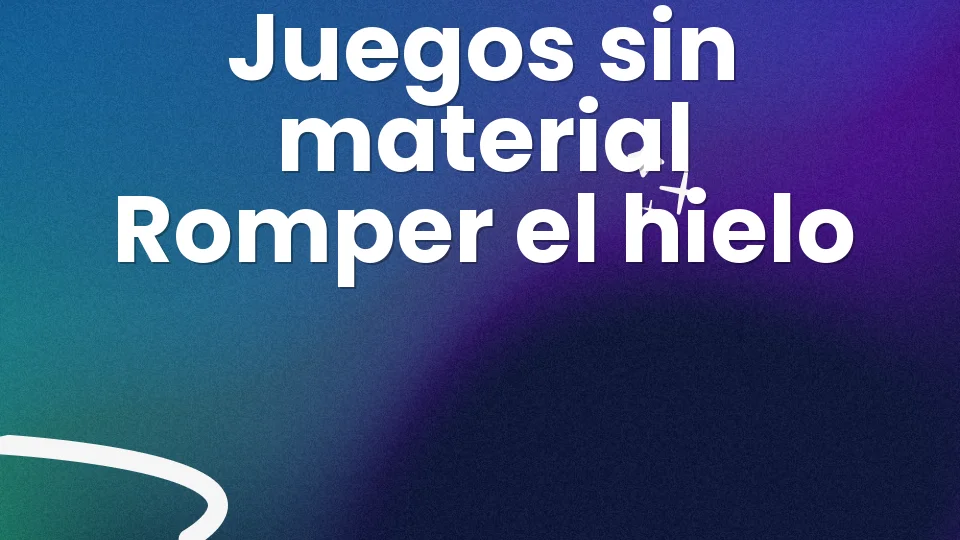 Juegos para conocerse en una fiesta: 8 minijuegos sin material ?