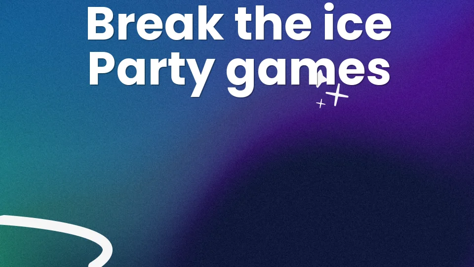 10 Icebreaker Games to Break the Ice at Any Party 🧊🔨