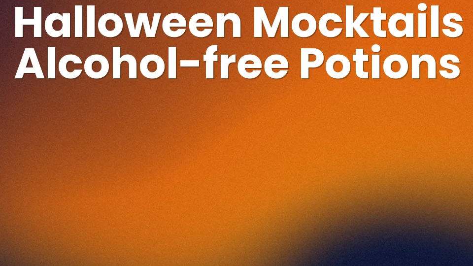 Halloween Mocktails Without Alcohol: 8 Spooky Potions ?