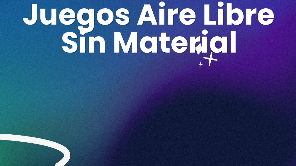 Juegos de fiesta al aire libre: 8 ideas sin material ?