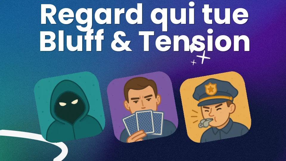 Regard qui tue : le jeu de soirée où un regard = une vie 👁️