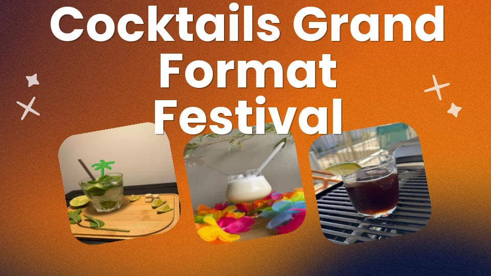 10 cocktails grand format pour ton festival ?