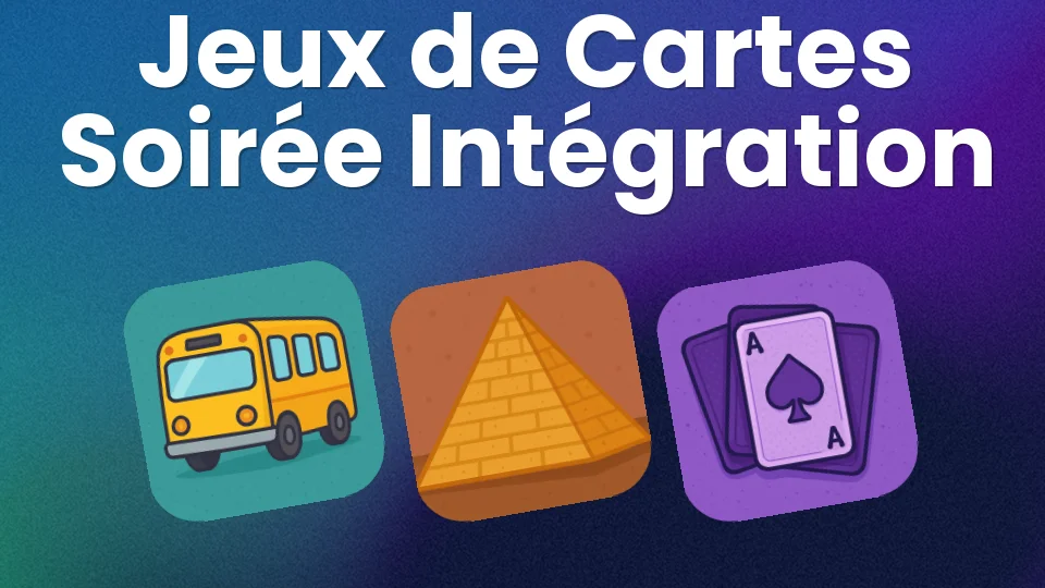 10 jeux de cartes pour ta soirée d'intégration 🃏