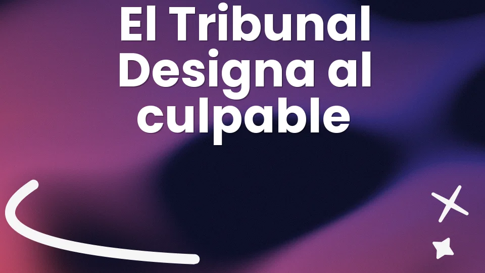 🔨 El Tribunal: designa al culpable de tu fiesta