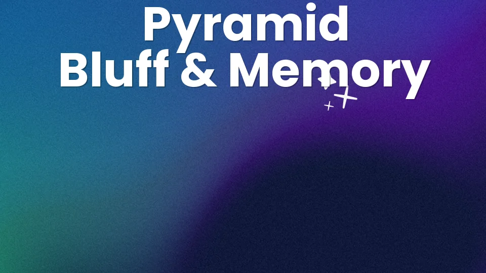 Pyramid Card Game Rules: Bluff & Memory 🃏