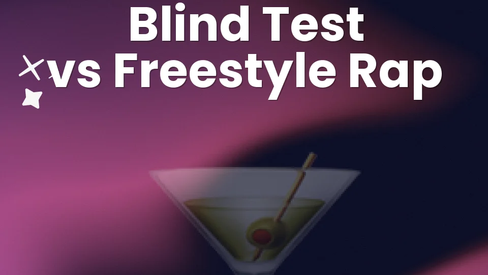 🎵 Blind Test vs Freestyle Rap: Which Game to Play Tonight?