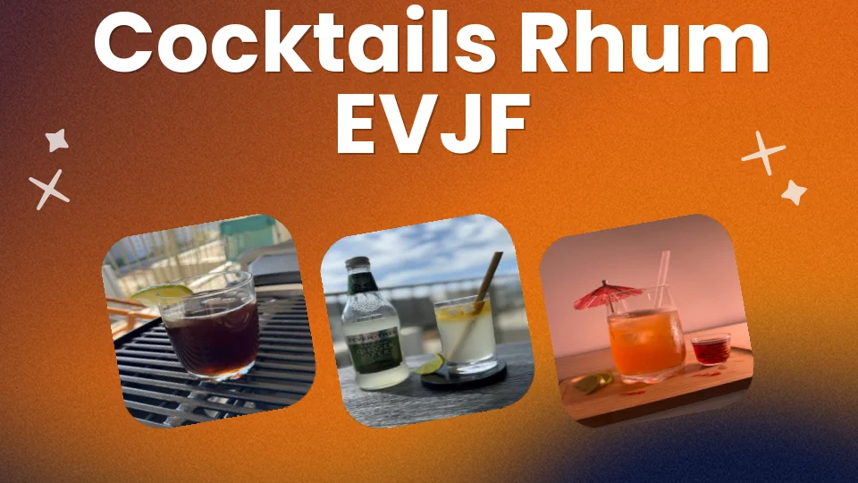 3 cocktails rhum pour l'EVJF 🍹 Cuba Libre, Dark'N Stormy, Zombie