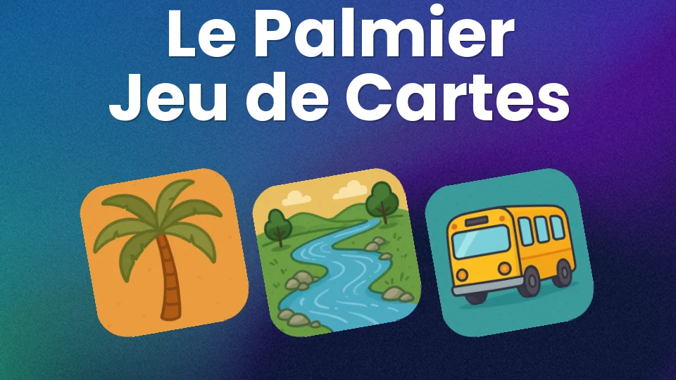 🌴 Règles du Palmier : le jeu de cartes à boire qu'on adore détester