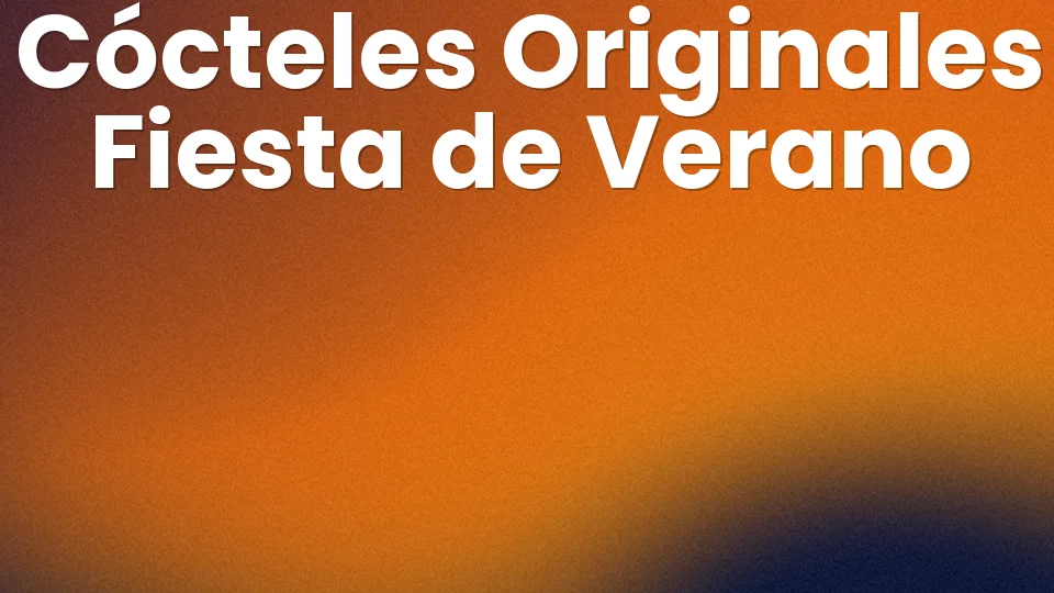 🍹 Bella Luna, Violet Kiss, Madeleine: 3 cócteles originales para tu fiesta de verano