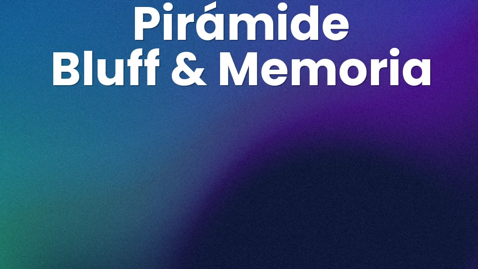 Reglas de la Pirámide: el juego de cartas bluff & memoria 🃏