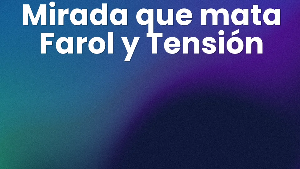 Mirada que mata: el juego de fiesta donde una mirada = una vida 👁️