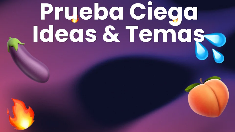 Prueba ciega en fiesta: ideas, temas y reglas ?