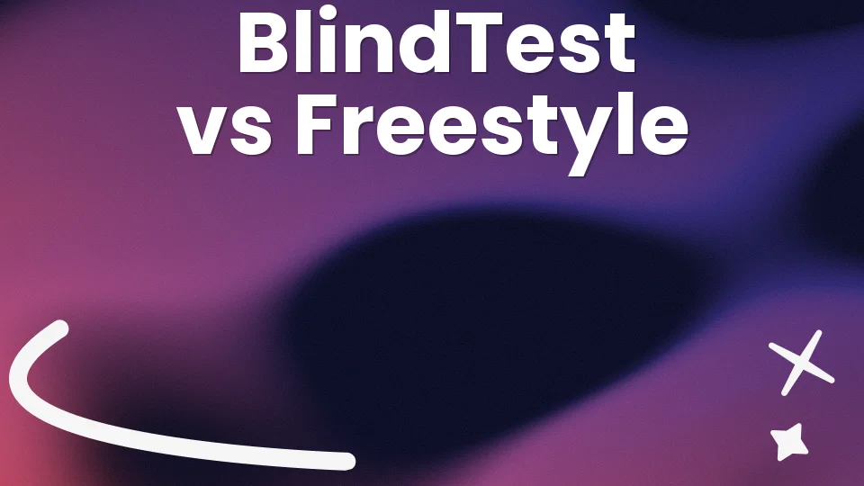🎵 BlindTest vs Improvisa tu Freestyle: ¿cuál lanzar esta noche?