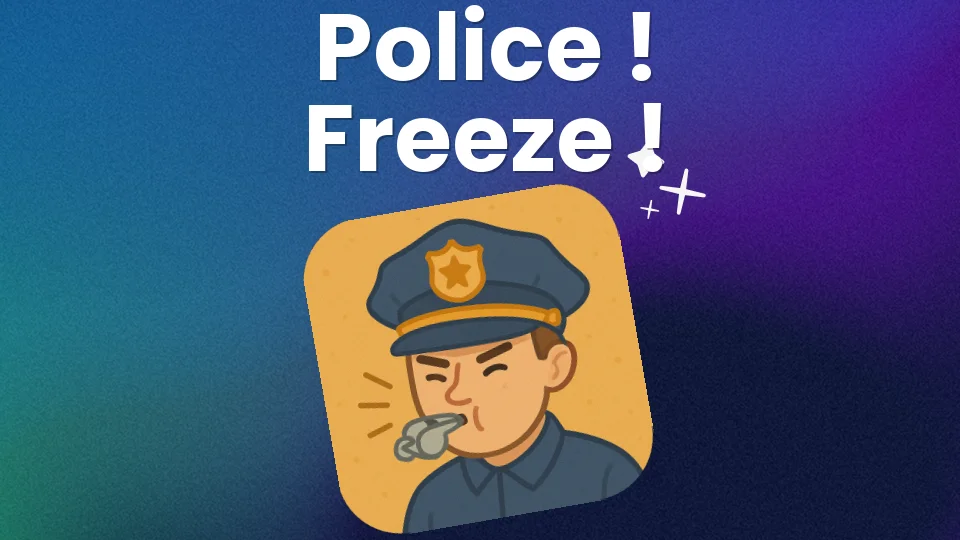 🚨 Police ! : le mini-jeu qui fige toute ta soirée