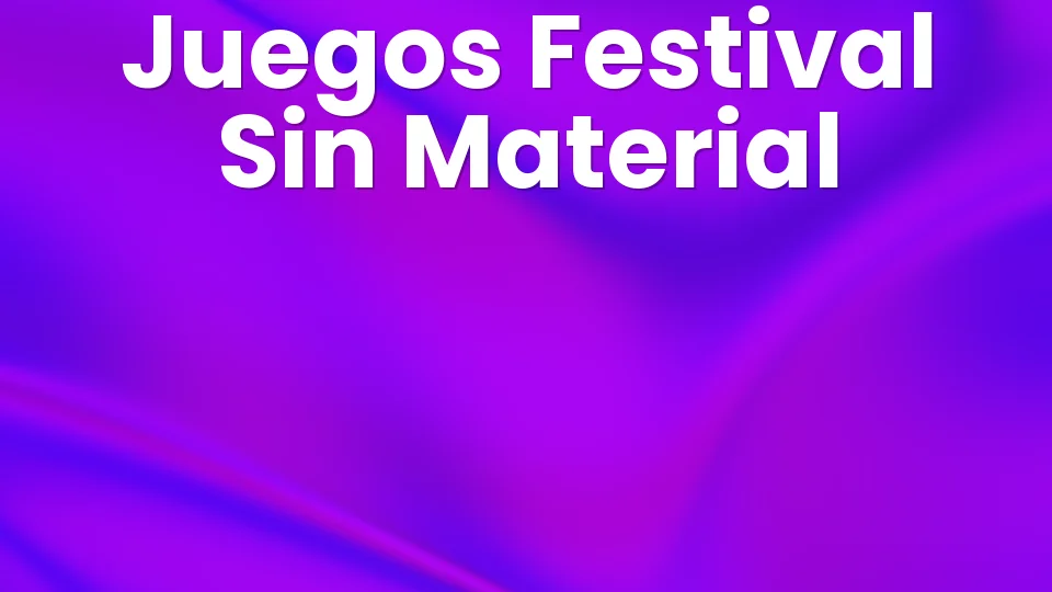10 juegos de camping y festival sin material 🏕️