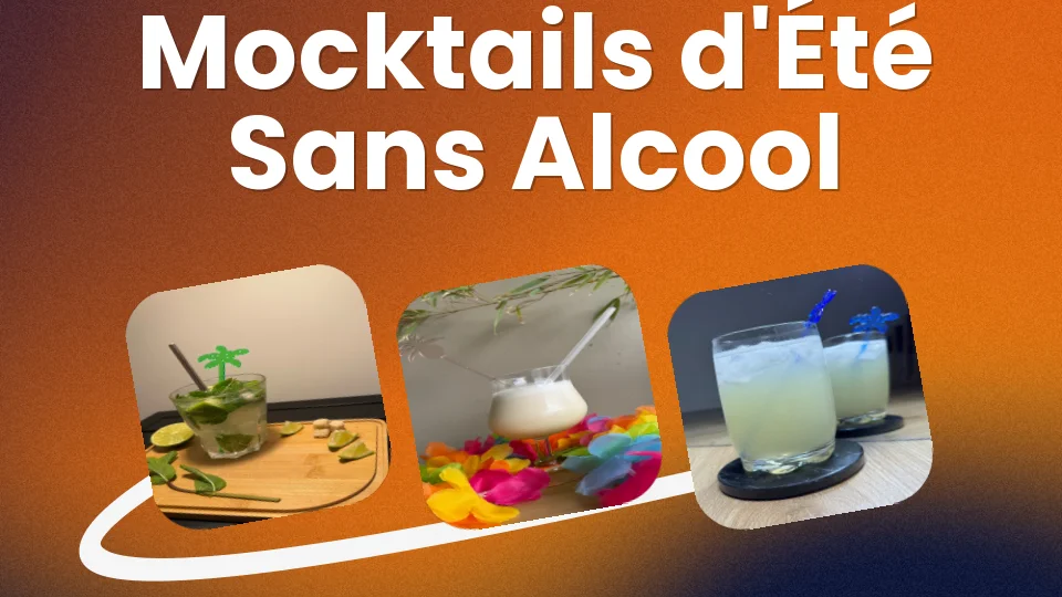 10 mocktails d'été sans alcool ultra-frais ?