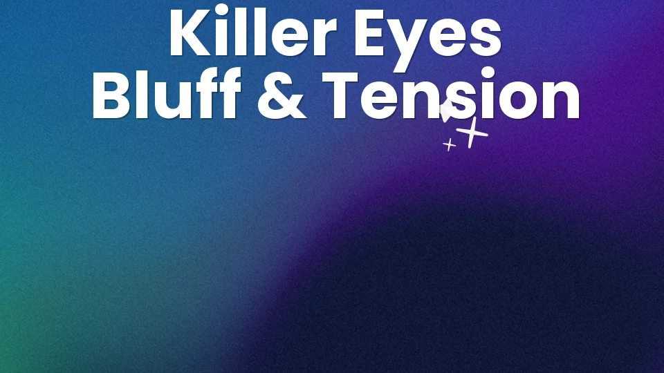 Killer Eyes: The party game where one glance = one life 👁️