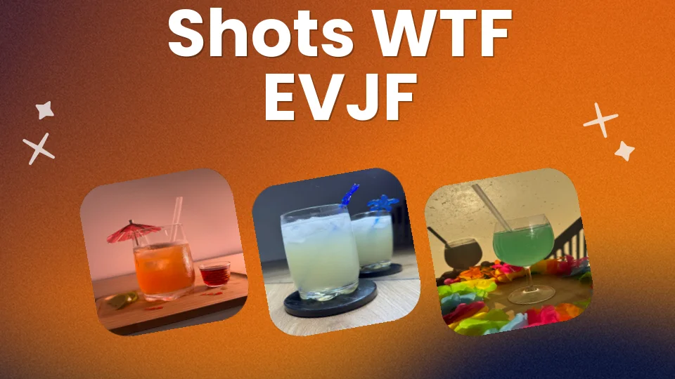 3 shots originaux pour l'EVJF qui vont faire le buzz 🥃
