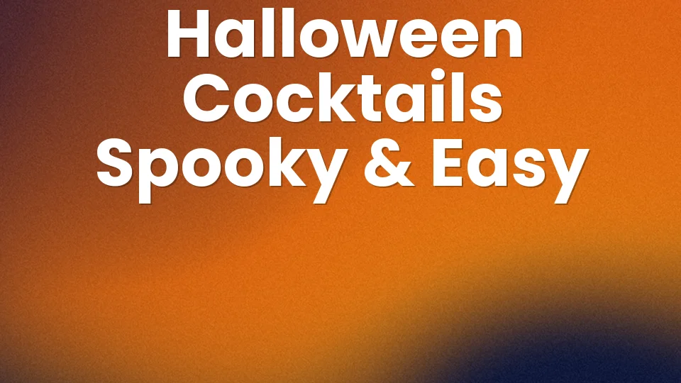 8 Spooky Halloween Cocktails to Make at Home ?