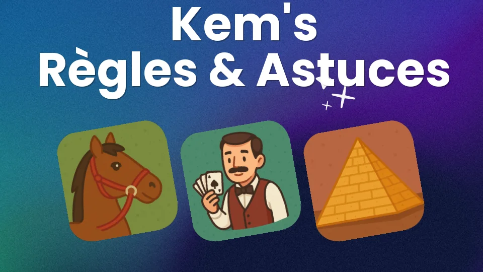 Kem's : règles du jeu de cartes le plus bruyant ?