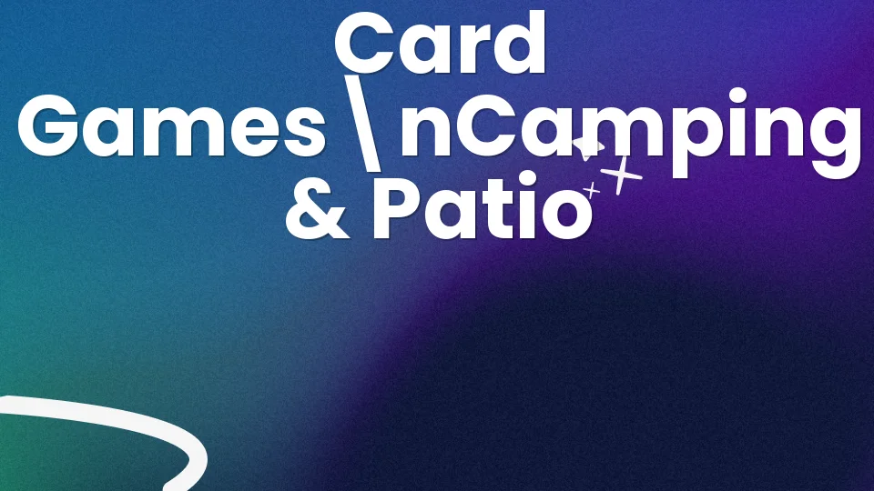 8 Card Games for Camping and Patio Nights 🃏