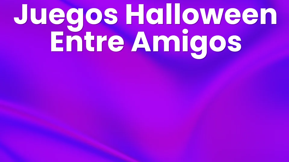 Top 8 juegos de fiesta Halloween entre amigos ?
